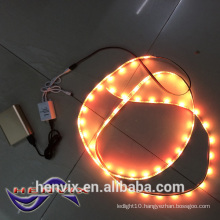 5V yellow led strip lights battery powered with USB cable